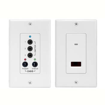 Ir InfraRed Remote Control Extender Wall Plates KIT