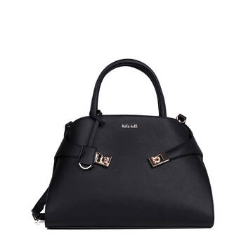 Kate Hill Women's Tyla Top Handle Bag Handbag Black