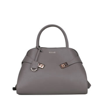 Kate Hill Women's Tyla Top Handle Bag Handbag Charcoal