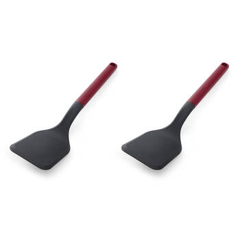 2PK KitchenAid Classic Solid Nylon Turner/Spatula Cooking Utensil Empire Red