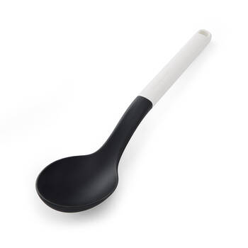 KitchenAid Classic Nylon Solid Cooking Spoon/Kitchen Utensil Porcelain White