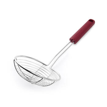 KitchenAid Classic Wire Handheld Food Strainer Cooking Utensil Empire Red