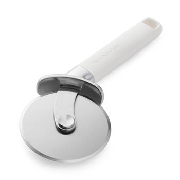 KitchenAid Classic Metal Pizza Wheel/Cutter Cooking Utensil Porcelain White