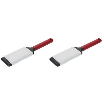 2PK KitchenAid Classic Medium Etched Handheld Grater Kitchen Utensil Empire Red