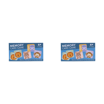 2x 48pc Splosh Memory Game Card Kids/Children Interactive Toy 4y+