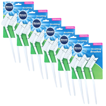 6x 3pc kemasi Washing Brushes Home Kitchen Bathroom Cleaning