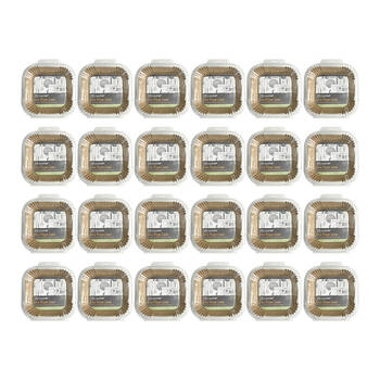 48pc Topchef 16cm Square Air Fryer Basket Liner - Brown