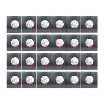 24PK Topchef 30cm Square Cake Board Baking Accessory - Grey