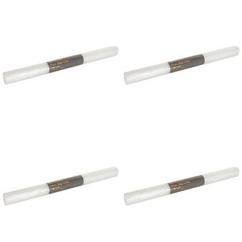 4PK Topchef Non Slip Reusable Shelf Liner 45x150cm Drawer Protector