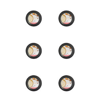 12pc Topchef Oven Safe Pie Pan Removeable Base Non-Stick - Black