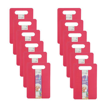 12PK Topchef Kids Kitchen Chopping Cutting Board 29x19cm Assorted 3y+