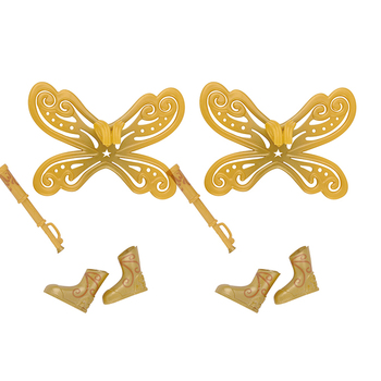 2x 4pc Kruselings Luna Magic Tool Set Fun Toy Accessory For Dolls 3y+