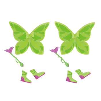 2x 4pc Kruselings Sofia Magic Tool Set Fun Toy Accessory For Dolls 3y+