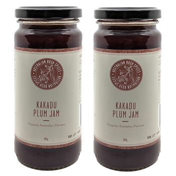 2PK Australian Bush Spices Australian Kakadu Plum Jam 300g