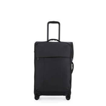 Kate Hill Willow Medium Travel Luggage Suitcase Lightweight 60x30cm Black