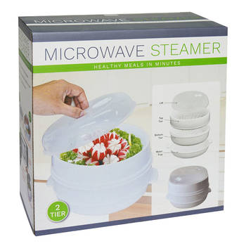 2 Tier Microwave Steamer