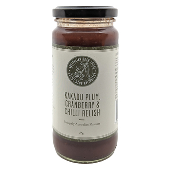 Australian Bush Spices Kakadu Plum, Cranberry & Chilli Relish 275g