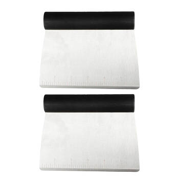 2PK KitchenAid Universal All Purpose Cooking Scrapper Utensil Black
