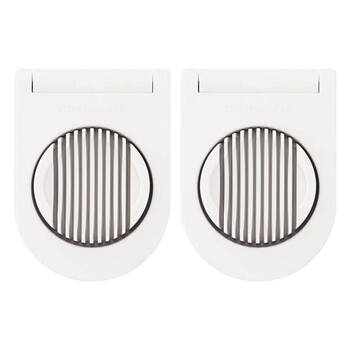 2PK KitchenAid Universal Essential Cheese/Boiled Egg Slicer White