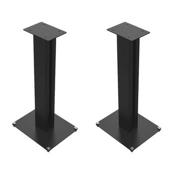 2x Klipsch Adjustable Bookshelf Universal Speaker Stands 28 Inches Black
