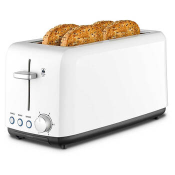 Kambrook 4 Slice Wide Slot Extra Lift Plastic Toaster