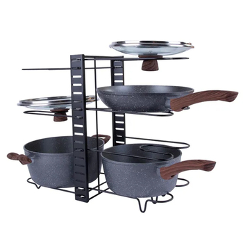 Living Today Kitchen Rack Double Sided Pot/Pan Organiser