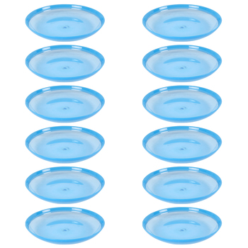 12PK Urban Kitchen Small Plate Two-Tone Blue 20cm Functional 20cm