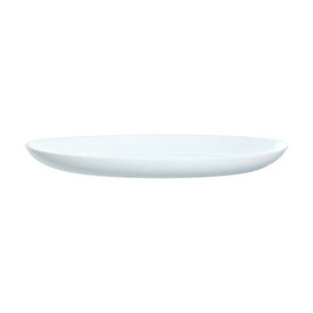Luminarc Diwali Oval Platter 33x25x1cm Serveware Opal Glass White