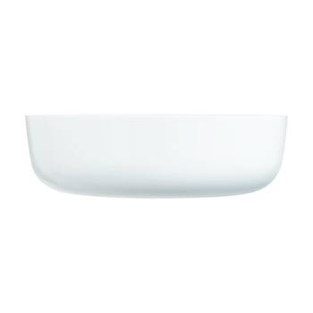 Luminarc Smart Diwali Round Baking Dish 22x7cm Bakeware Opal Glass White