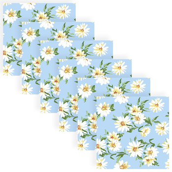 120pc Paper+Design Luncheon 3-Ply Napkin 33x33cm - Daisies