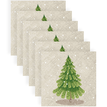120pc Paper+Design Luncheon 3-Ply Napkin 33x33cm - Crafty Tree