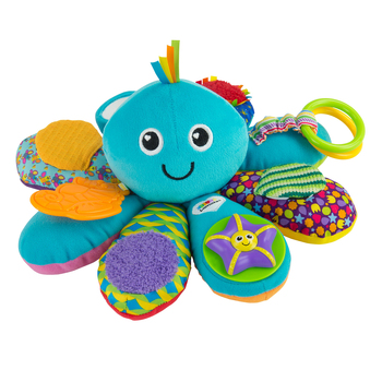 Lamaze 22x21cm Octivity Time Activity Plush Toy Baby/Toddler 6m+