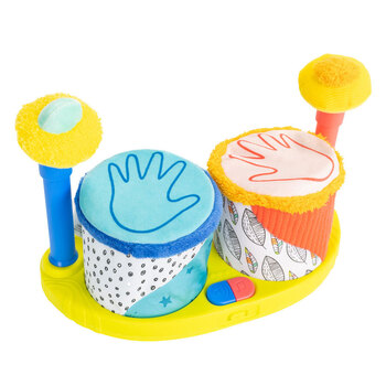 Lamaze Squeeze Beats First Drum Set Kids Toy 12m+