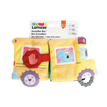 LAMAZE Accordion Bus Soft Book Kids Toy