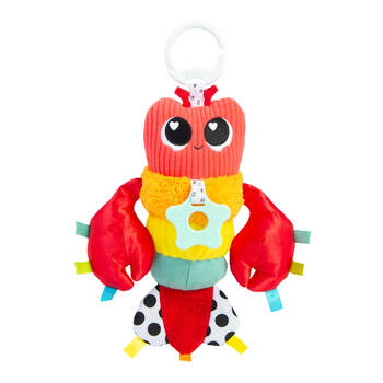 Lamaze Liam The Lobster Clip & Go Newborn/Baby Plush Toy 0m+