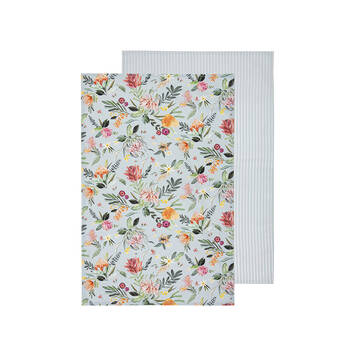 2pc Ladelle Esperance Kitchen Cleaning Towel Multi-Purpose Cloth Reusable