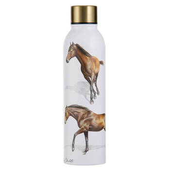Ashdene Horses By Charlotte Bay Drink Bottle Water Flask 6.8x24.5cm