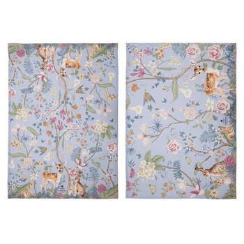 2pc Ashdene Enchanted Forest Cleaning Kitchen Towel Dishcloth 70x50cm