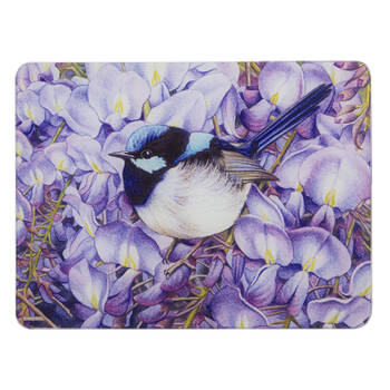 Ashdene Pretty Little Wren Wisteria Kitchen Table Mat Surface Protector 30x40cm