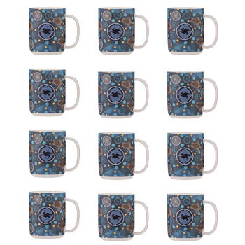 12PK Ashdene Spirit Land Harmony In The Waters New Bone China Drinking Mug 400ml