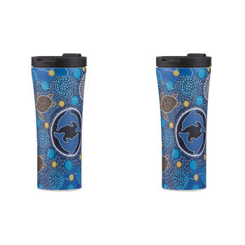 2PK Ashdene Spirit Land Harmony In The Waters Stainless Travel Mug Tumbler 500ml