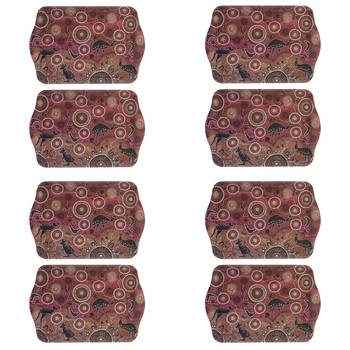 4x 2pc Ashdene Spirit Land Hunting At Sunset Scatter Tray Organiser 21x14.2cm