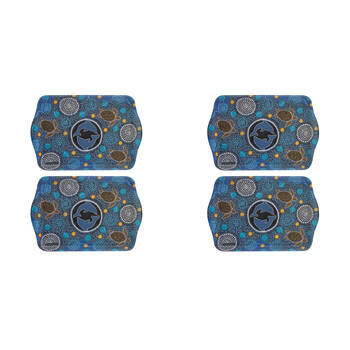 2x 2pc Ashdene Spirit Land Harmony In The Waters Scatter Tray Organiser 21x14.2cm