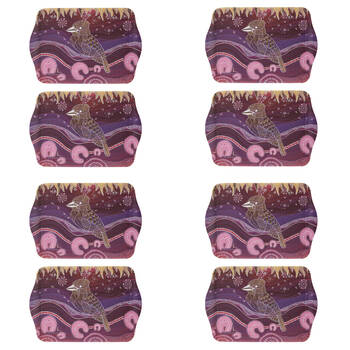 4x 2pc Ashdene Spirit Land Kookaburra Scatter Tray Organiser 21x14.2cm