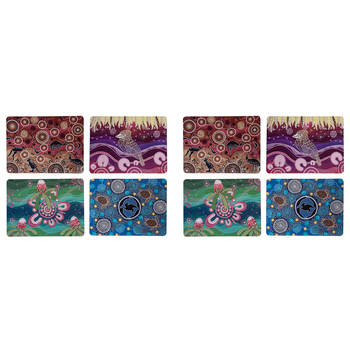 2x 4pc Ashdene Spirit Land Kitchen Dining Counter Table Placemat 29x21.5cm