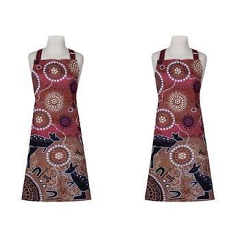 2PK Ashdene Spirit Land Hunting At Sunset Kitchen Household Cooking Apron 70x89cm
