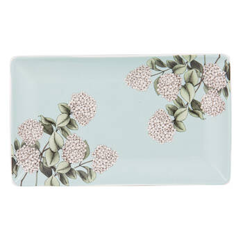 Ashdene Secret Garden Rectangle Dish New Bone China Platter 25.5x15.5cm Mint