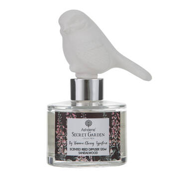 Ashdene Secret Garden Sandalwood Bird Essential Aroma Scent Diffuser 120ml