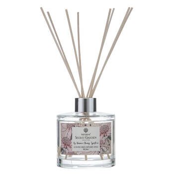 Ashdene Secret Garden Peony Reed Essential Aroma Scent Diffuser 200ml