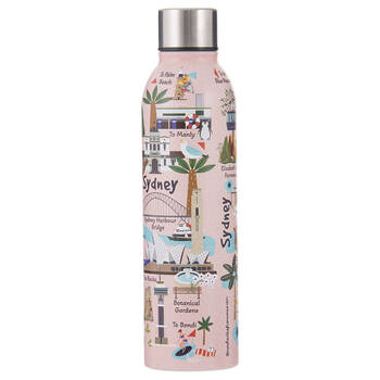 Ashdene Land Down Under Sydney Stainless Steel Water Bottle Flask 500ml
